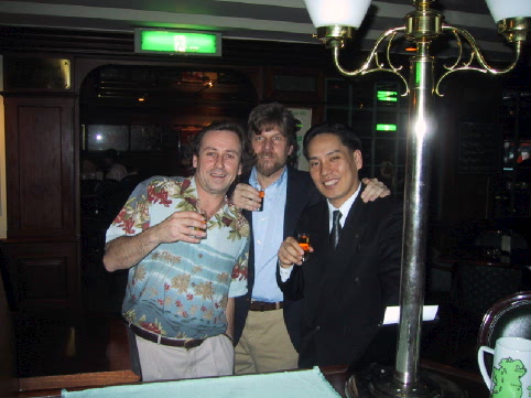 Hughie, Billy and Mr Yun